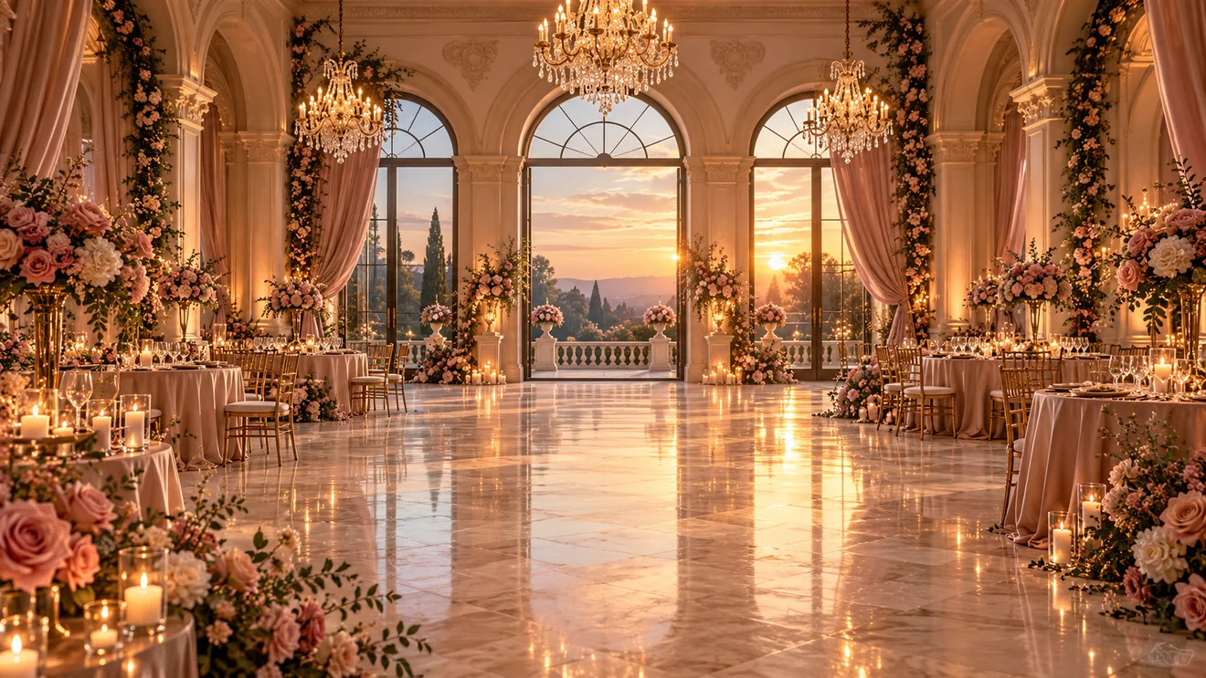 Elegant ballroom venue for premium example